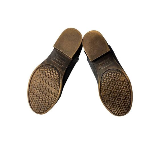 Tom’s perforated ankle bootie sz 7 grey women’s boots deia - Picture 10 of 10